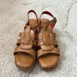 BedStu Fabiola Wedge Sandals